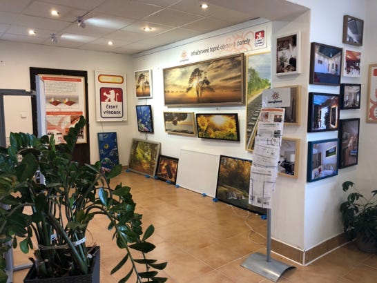 showroom infrapanely semily